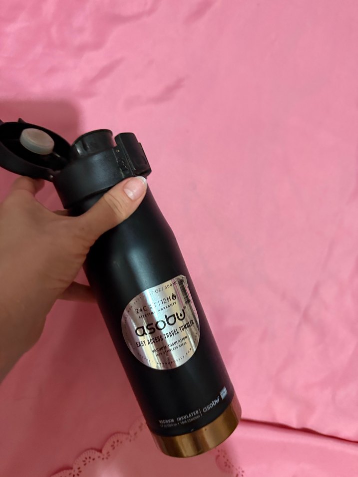 Asobu Siyah Termos Matara - Görsel 5