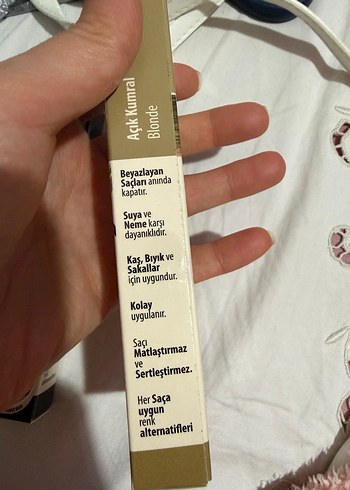 Mara Saç Maskarası Açık Kumral Blonde - Görsel 2