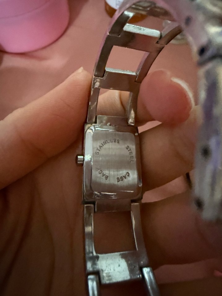 Beyaz Taşlı Kadın Saat - Görsel 2