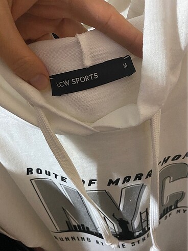 s Beden beyaz Renk LCW sweatshirt