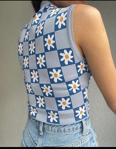 Diğer Papatyalı süveter bluz