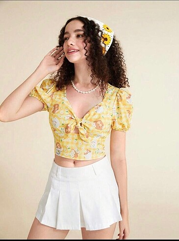 Shein tatlı önden bağlama büstiyer