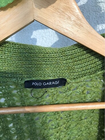 Polo Garage Polo garage yün triko yelek bluz