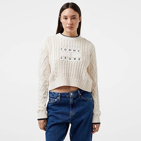 Tommy Hilfiger Bubble cable kazak