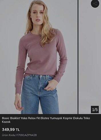 xs Beden pembe Renk Defacto Kazak