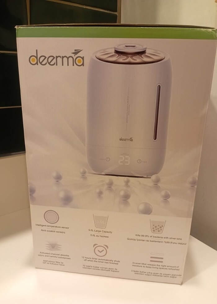 deerma f600 model hava nemlendirici - Görsel 2