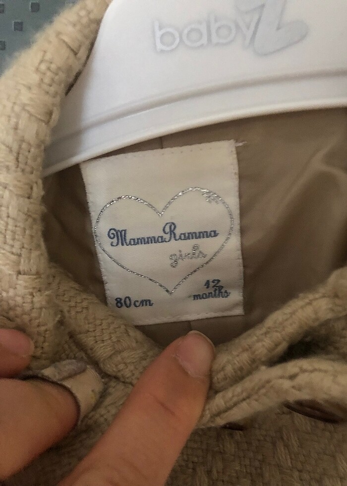 Mammaramma bebek palto - Görsel 3