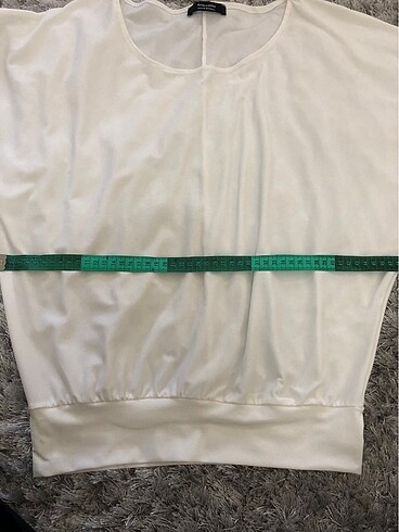 Yarasa kol beyaz bluz - Görsel 6