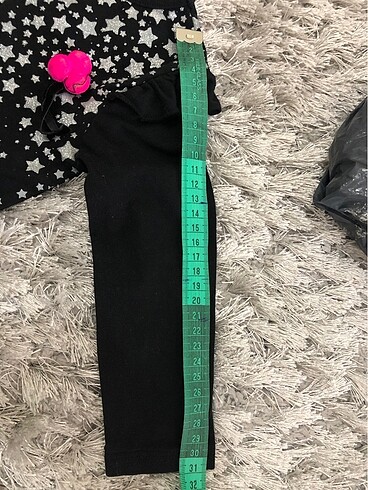 Koton kız bebek siyah badi - Görsel 7