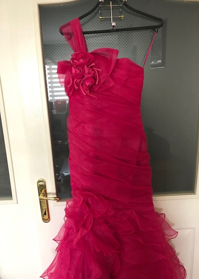 Pembe kına elbisesi - Görsel 2