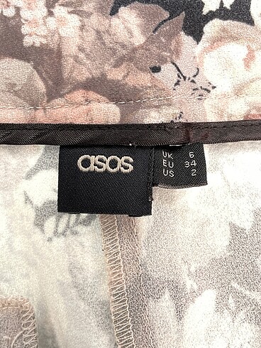 34 Beden çeşitli Renk Asos Kumaş Pantolon %70 İndirimli.
