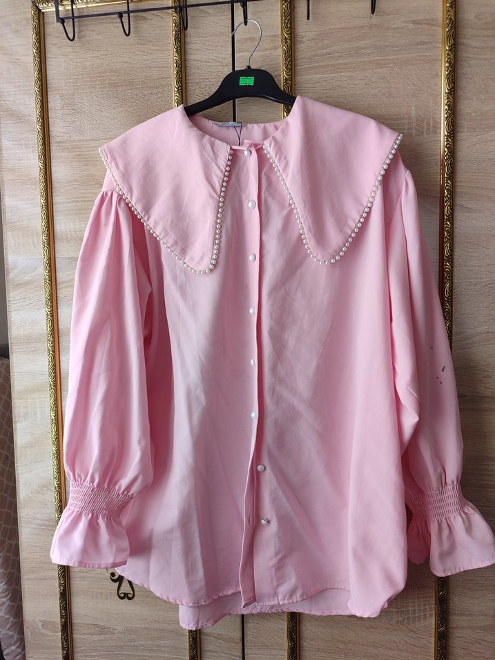 İnci Detaylı Pembe Midi Tunik - Görsel 2