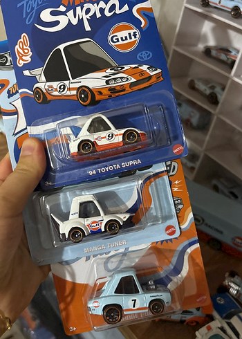 Açık Mavi Oyuncak Araba Koleksiyonu - Görsel 6