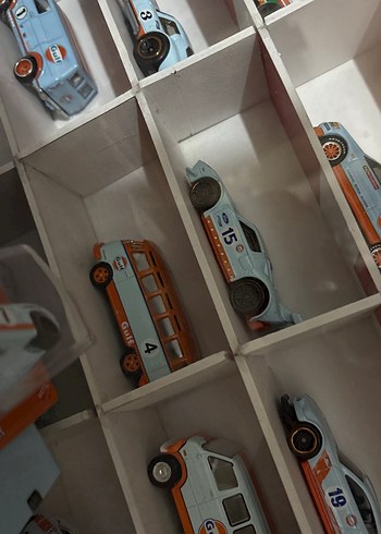 Açık Mavi Oyuncak Araba Koleksiyonu - Görsel 11