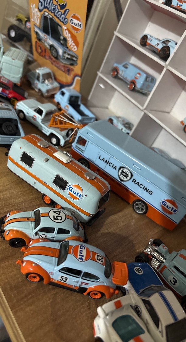 Açık Mavi Oyuncak Araba Koleksiyonu - Görsel 4