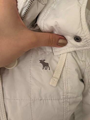 s Beden beyaz Renk Abercrombie mont