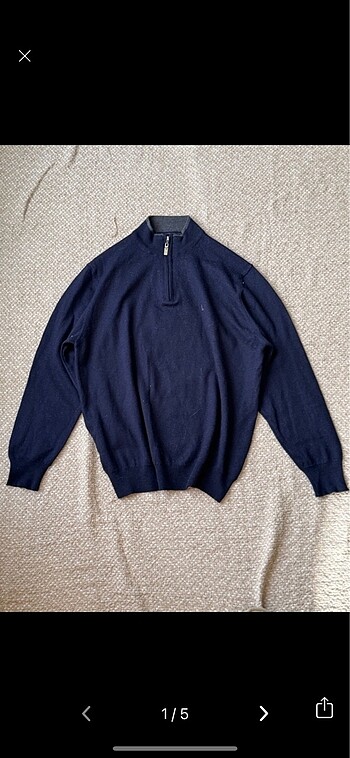 Fermuarlı sweat kazak