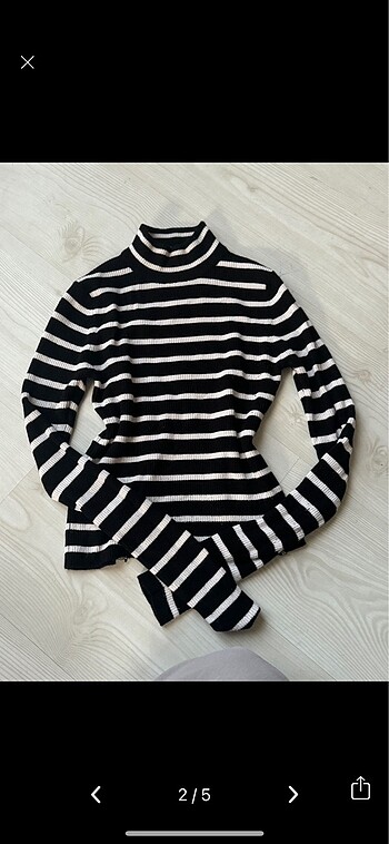 Pull and Bear Pull and bear çizgili body