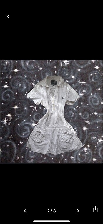 Abercrombie lolita gömlek elbise üst