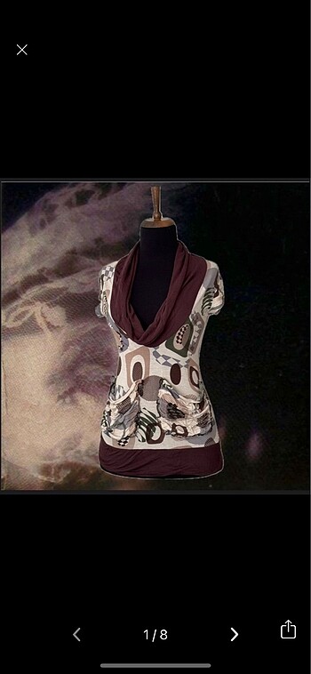 American Vintage Y2k madonna taka Retro desen bluz