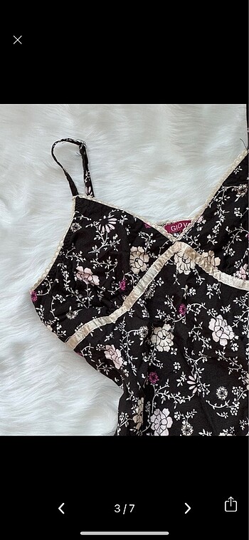 m Beden Y2k çiçek desen lolita elbise