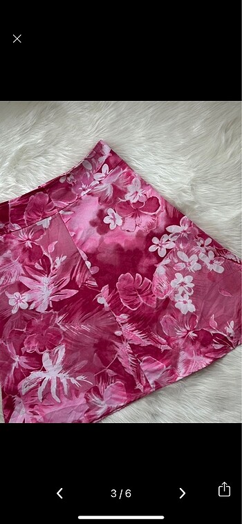 s Beden Y2k winx flora fairy çiçekli pembe etek