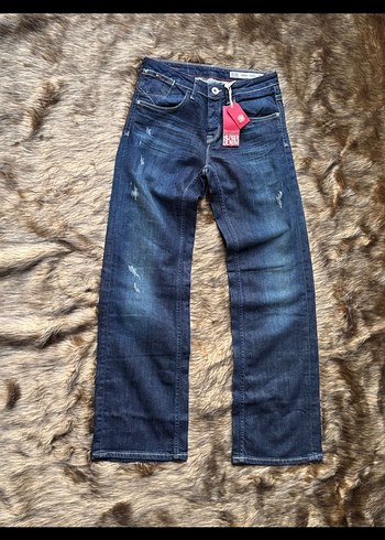 s Beden lacivert Renk Y2k düşük bel tommy highflier pantolon