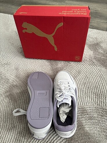 36 Beden beyaz Renk Puma spor ayakkabı