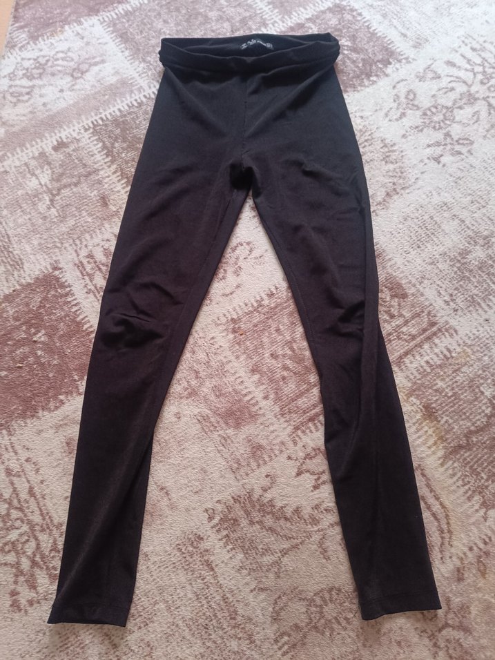 Siyah Kadın Midi Tayt - Görsel 3