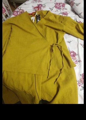 Kadın Haki Uzun Bohem Salaş Takım - Görsel 3