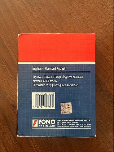 İngilizce-Türkçe Sözlük - Görsel 2