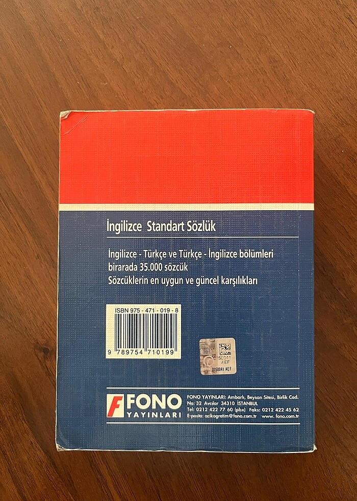 İngilizce-Türkçe Sözlük - Görsel 2