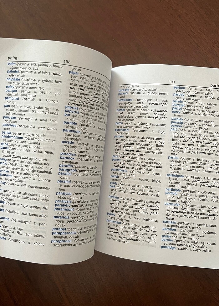 İngilizce-Türkçe Sözlük - Görsel 5