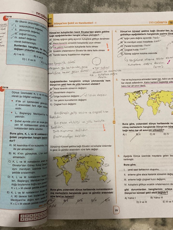 Tyt coğrafya soru bankası - Görsel 3