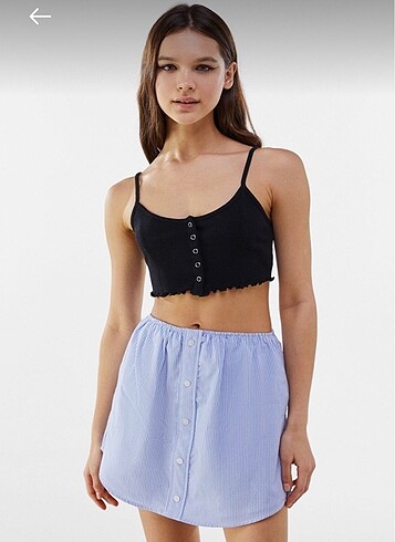 Crop çıtçıtlı