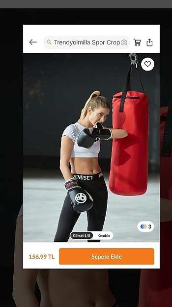 Crop spor bluz