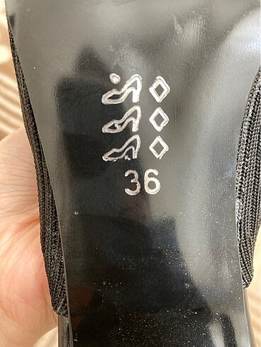 36 Beden Topuklu ayakkabı