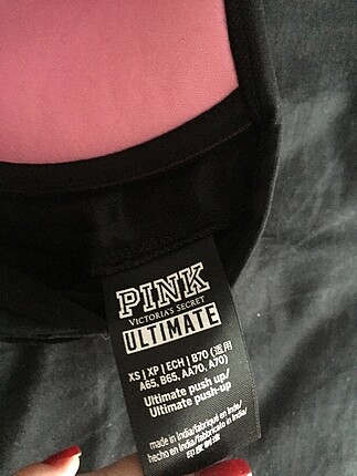 xs Beden Pink bra