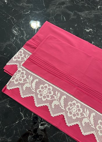 Dantelli Yastık Kılıfı Seti - Görsel 5