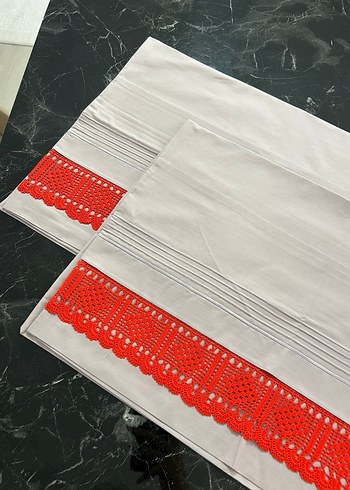 Dantelli Yastık Kılıfı Seti - Görsel 9