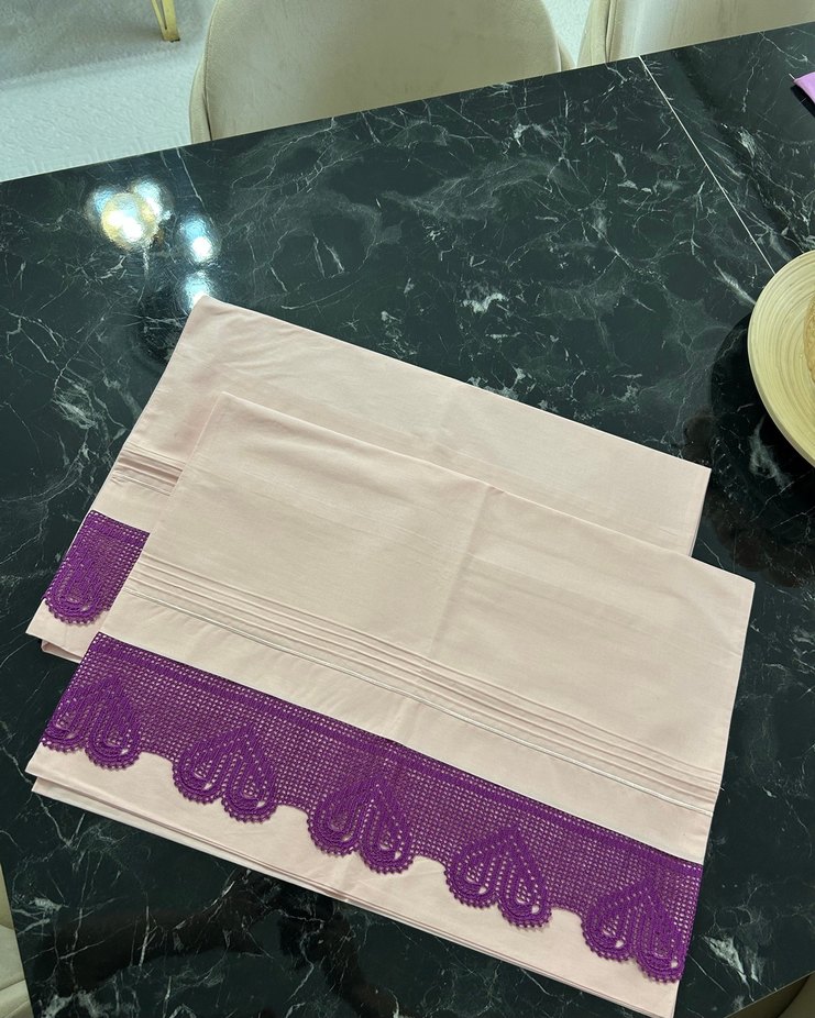 Dantelli Yastık Kılıfı Seti - Görsel 2