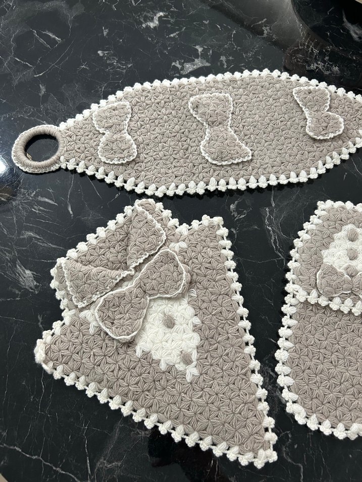 Damat bohçası lif seti - Görsel 2