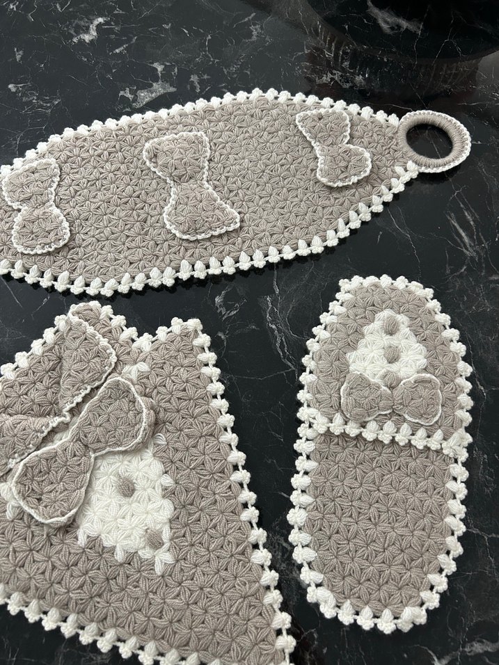 Damat bohçası lif seti - Görsel 3