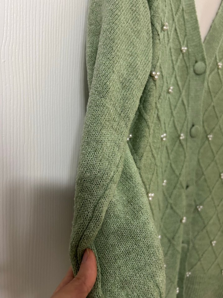 Örgü Kadın Hırka - Görsel 4