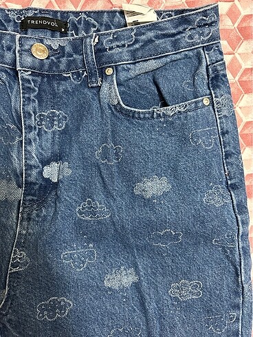 38 Beden lacivert Renk Trendyolmilla jeans