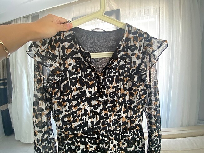 s Beden Leopar Lc Waikiki elbise