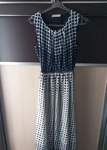 Bohem Stil Midi Elbise - Görsel 3