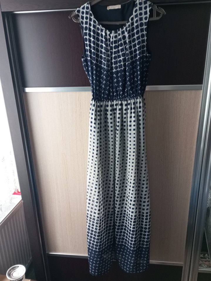 Bohem Stil Midi Elbise - Görsel 2