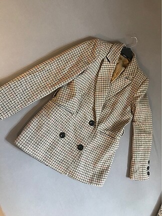 Blazer Ekose ceket