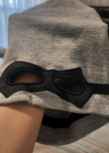 Çocuk Örme Spiderman Atkı, eldiven, batman bere - Görsel 5